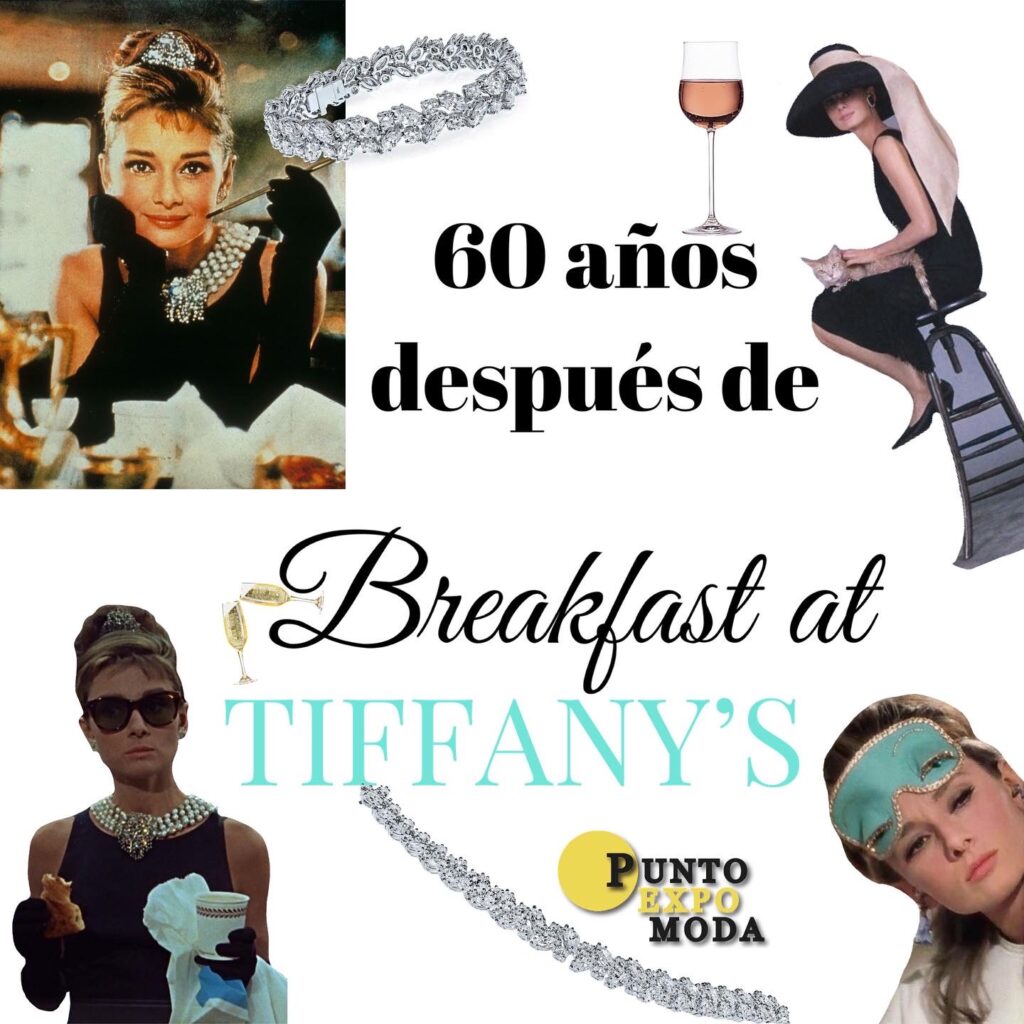 Collage creado para Punto Expo Moda en articulo de moda de Breakfast at Tiffany's